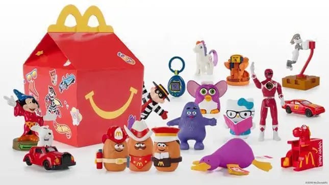 Current happy meal toy uk 2023