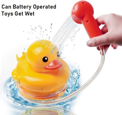 Can battery operated toys get wet