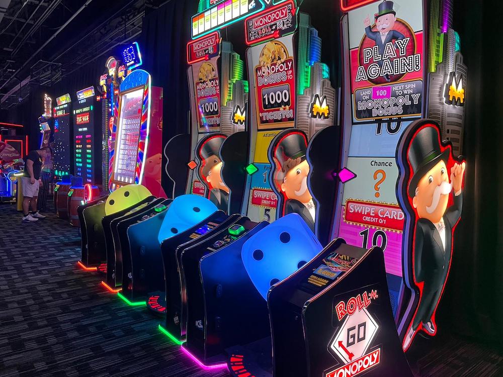 Dave and Busters Kiddie Arcade In Brooklyn
